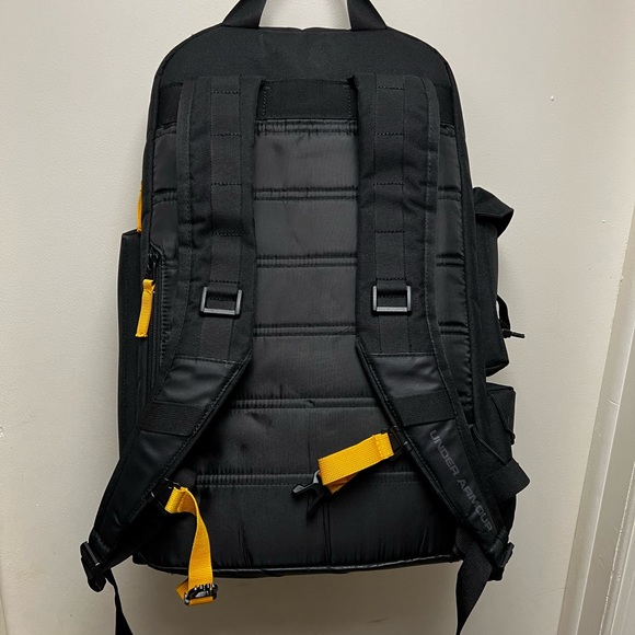 Under Armour Bags Under Armour Ua X Project Rock Freedom Regiment Backpack Osfa Black Poshmark
